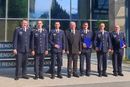 A Bks vrmegyei kitntetettek a rendrsg napja alkalmbl. Kpek: Police.hu