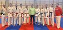 A magyar karate vlogatott a Mtrahzi Edztborban kszlt az Eurpa-bajnoksgra. Kp forrsa: Szerz