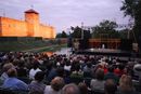 A Gyulai Vrsznhz tsznpadra terveztk Kovcs Andrs Pter holnapi, nll estjt. Kp forrsa: visitgyula.com