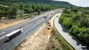 Az elkszts utn, szeptember elsejtl, megkezddtek az M1-es autplya bvtsi munki. Kp: Magyar Koncesszis Infrastruktra Fejleszt Zrt.