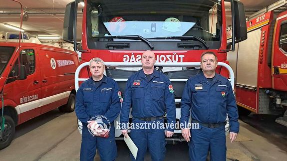 Elismert t�zolt�k, B�k�scsab�n. K�p forr�sa: B�k�s V�rmegyei Katasztr�fav�delmi Igazgat�s�g