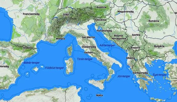 M�rciusban, Olaszorsz�gban, t�bb t�ntet�st szerveznek a szakszervezetek a nemzetk�zi n�nap alkalm�val, a nemek k�z�tti egyenl�s�g�rt. T�rk�p: adat.one