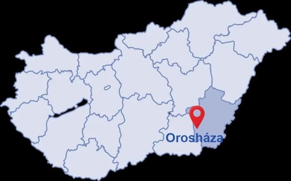 A Dogus Cay t�r�k �lelmiszeripari v�llalat T�r�korsz�gon k�v�li, els� �zem�t Magyarorsz�gon, Orosh�z�n hozza l�tre, burgonyapehely, kukoricapehely �s jeges tea gy�rt�s�ra. K�p: Oroshaza.hu   