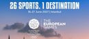 Az Eur�pai Olimpiai Bizotts�gok (EOC) v�grehajt� bizotts�ga j�v�hagyta a 2027-es, t�r�korsz�gi, isztambuli Eur�pa J�t�kok programj�t. Plak�tok forr�sa: Szerz�