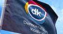 A DK zászlaja. Kép: Demokratikus Koalíció A DK zászlaja. Kép: Demokratikus Koalíció