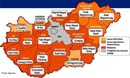 A Magyarorsz�gon, 18 v�rmegyei napilap jelenik meg. Tizenkett� alakul hetilapp�. Forr�s �s t�rk�p: M�rt�k – M�diaelemz� M�hely – mertek.eu