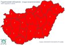 Magyarországon, ma is harmadfokú hőségriasztás van. Kép: HungaroMet Zrt. Magyarországon, ma is harmadfokú hőségriasztás van. Kép: HungaroMet Zrt.