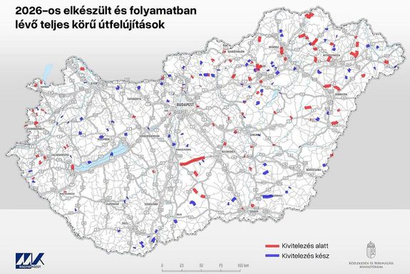 A 2026-os �tfel�j�t�sok, Magyarorsz�gon. T�rk�p: Vit�zy D�vid Facebook-oldala / MTI