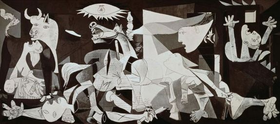 Picasso: Guernica. Kép forrása: Wikipédia   