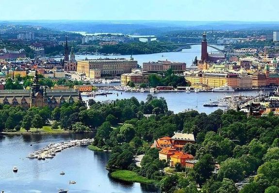  A svéd főváros, Stockholm látképe. Kép forrása: Szerző