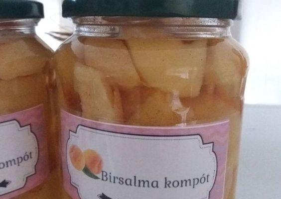 Birsalmbl s des almbl egyarnt kszthetnk komptot. Kp forrsa: Pinterest