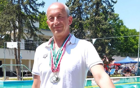 A mezbernyi, de bkscsabai sznekben rajtol tanr, Csirmaz Sndor, Trkblinton, a rendezvny els napjn, ngy szmban indult, hromszor egyni rekorddal dobogra llhatott. Kp forrsa: Szerz