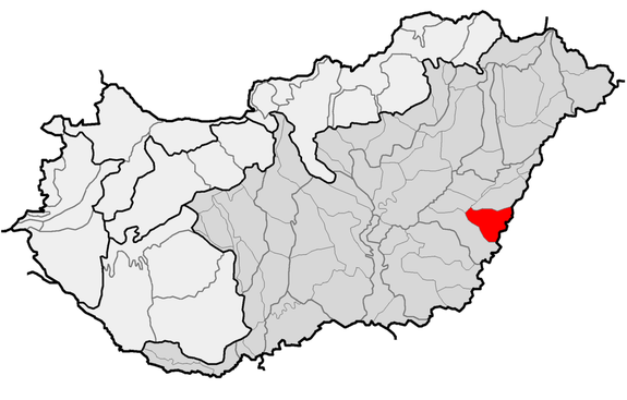 A Kis-Srrt a Beretty-Krs-vidk dlkeleti, Bks s Hajd-Bihar vrmegye hatrterletn van. A 723 ngyzetkilomteres terlet a Sebes-Krs hordalkkpja, a Bihari-sk dli lbnl elterl sksg a Sebes-Krs egykori mocsrvidke helyn. Forrs s kp: Wikipdia