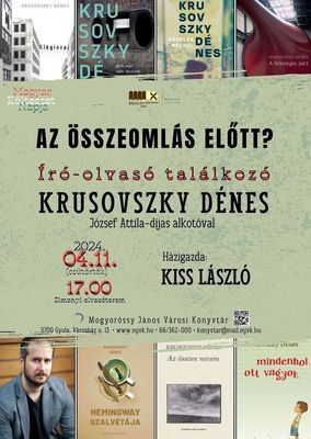 Tallkoz Krusovszky Dnessel. Meghv-plakt: MJVK