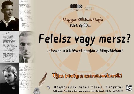 Kltszet napi jtk. Meghv-plakt: MJVK