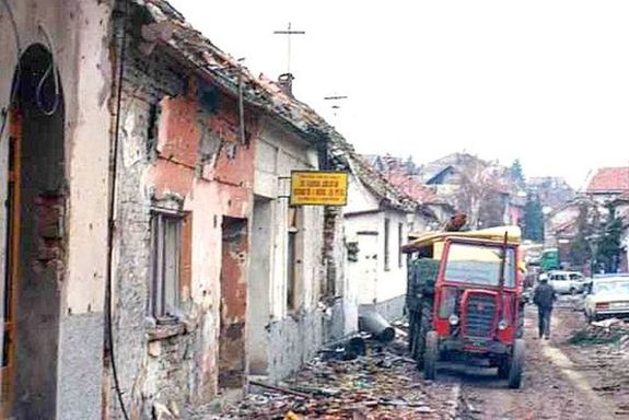 Vukovri utca a megads utn, 1991. november 29-n. Kp: Peter Denton. Kp forrsa: Wikipdia