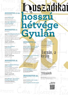 Plakton a hossz htvge gyulai programjai. Kp forrsa: Erkel Ferenc Nkft.