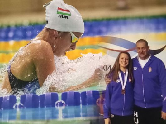 Vass Gyula s egykori bksi tantvnya, Bondr Lilla. Kp forrsa: Szerz