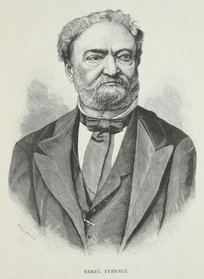 Kp2: Erkel Ferenc Az 1880-as vek vgn, Pollk Zsigmond metszete Ellinger Ede fnykpfelvtele alapjn. Forrs s kp: Wikipdia