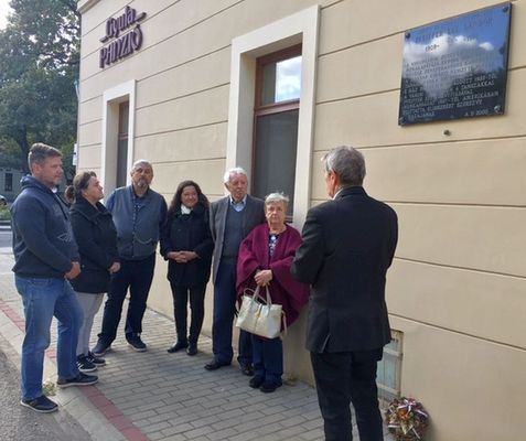 Pfeiffer Ede Sndor gyulai emlktbljnl, a Pfeifferek trtnett Bod Tams, a Magyar Narancs jsgrja mondta el. Kp forrsa: Szerz