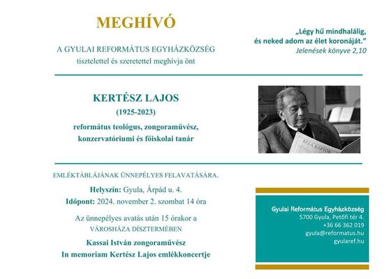Az nnepsg meghvja. Kp forrsa: Szervezk   