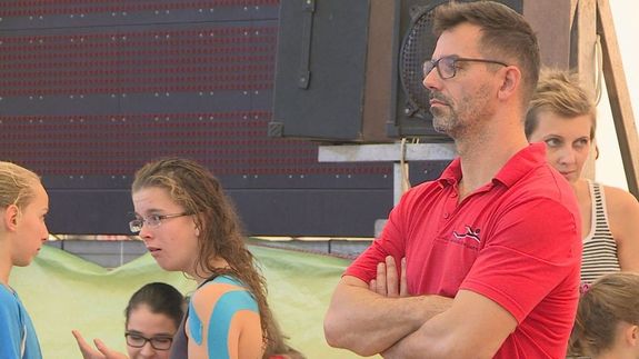 Szarvas Jnos, a Bkscsabai Elre sz Klub vezetedzje. Kp: Kugyelka Attila
