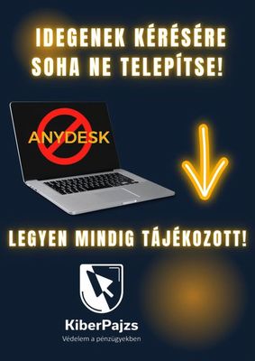 Az Anydesk program nem vrusirt, hanem tvoli hozzfrst biztost alkalmazs. Kp forrsa: Bks Vrmegyei Rendr-fkapitnysg   