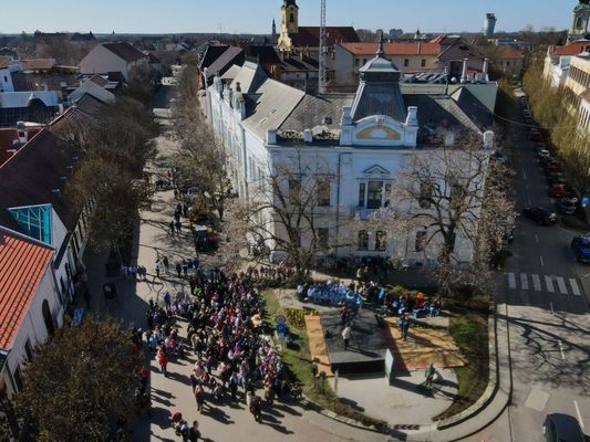 Kpek a KVIZIG vz vilgnapi rendezvnyrl. Kpek forrsa: Krs-vidki Vzgyi Igazgatsg Facebook-oldala