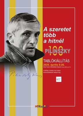 A gyulai Pilinszky-killts meghv-plaktja. Plakt forrsa: Gyulakult