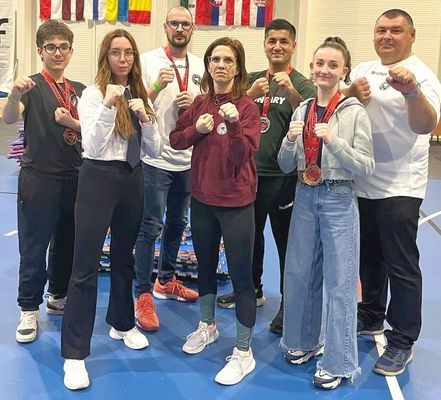 Corvin TKD Magyarbnhegyes csapata. Kp forrsa: Szerz