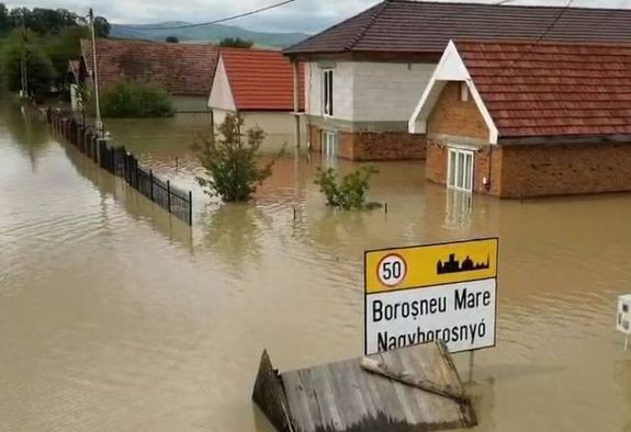 A Kovszna megyei Nagyborosny 2025. mjus 30-n. Kp forrsa: Farkas Sndor / Meteoplus / Erdly TV / Facebook