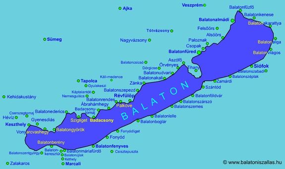 A helyi nkormnyzatokkal, civil szervezetekkel mr egyeztettek. Megkezddtt a kormnyrendelet egyeztetsnek vgs szakasza. Trkp forrsa: balatoniszallas.hu   