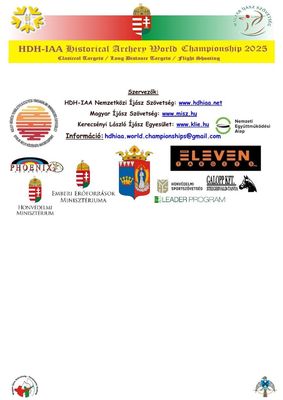 A gyulai vilgbajnoksg programjbl. Plaktok forrsa: Szervezk