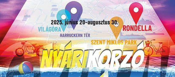 Holnap, zrul a Gyulai Nyri Korz, hagyomny szerint, utcabllal. Plakt forrsa: Erkel Ferenc Mveldsi Kzpont Facebook-oldala   