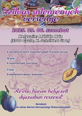  A pnteki s a szombati, szilvs rendezvnyek meghv-plaktjai. Kpek forrsa: Szervezk