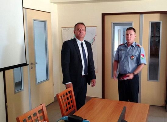 Szeghalmon is kineveztk a tzolt-parancsnokot, szeptember elsejtl. Kp forrsa: Bks Vrmegyei Katasztrfavdelmi Igazgatsg