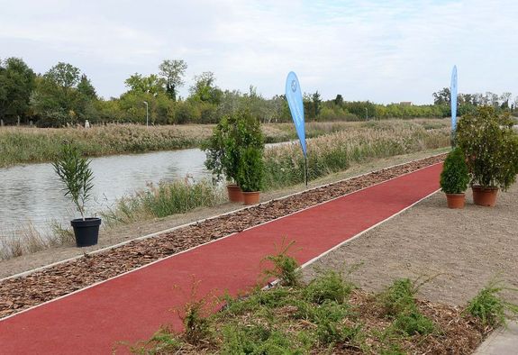  A Hosszt-t Szabadidpark rszlete, Mezbernyben. Kp forrsa: Mezberny Vros nkormnyzata Facebook-oldala