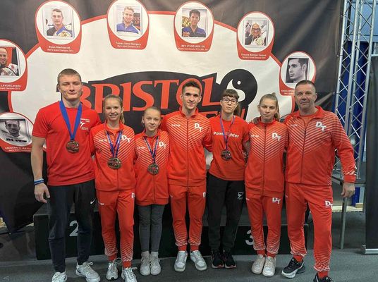 A Bkscsabai JALTE - Debreczeni team csapata. Kp forrsa: Szerz   