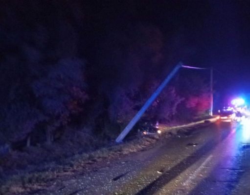 Kt szemlygpkocsi tkztt ssze szombaton, hajnalban, Sarkad klterletn. Kp forrsa: Bks Vrmegyei Katasztrfavdelmi Igazgatsg