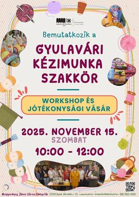A szombati workshop s jtkonysgi vsr meghv-plaktja. Kp forrsa: Szervezk