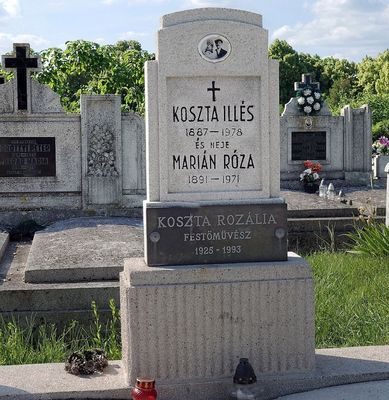 Koszta Rozlia srja Gyuln, a Romn Ortodox Temetben. Kp forrsa: Gyulai Panteon