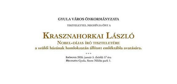 A janu�r 5-i, h�tf�i eml�kt�bla-avat�s megh�v�ja. K�p forr�sa: Mogyor�ssy J�nos V�rosi K�nyvt�r Facebook-oldala   