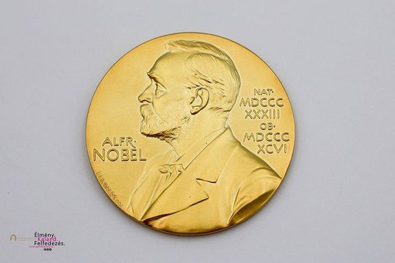 Krasznahorkai L�szl� irodalmi Nobel-d�j�nak m�solat�t is sz�l�v�ros�nak, Gyul�nak aj�nd�kozta. K�pek forr�sa: Gyulai Alm�sy-kast�ly L�togat�k�zpont Facebook-oldala