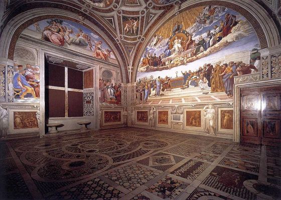 A Rafael-szob�k egyike. K�p: Oro1. K�p forr�sa: Wikip�dia   