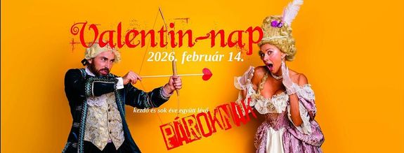 A Gyulai Alm�sy-kast�ly L�togat�k�zpont Valentin-napi rendezv�ny�nek plak�tja. K�p forr�sa: Gyulai Alm�sy-kast�ly L�togat�k�zpont Facebook-oldala