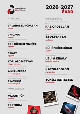 A B�k�scsabai J�kai Sz�nh�z 2026-2027-�s �vada. K�p forr�sa: B�k�scsabai J�kai Sz�nh�z Facebook-oldala