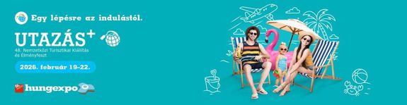 Magyarorsz�g legnagyobb turisztikai rendezv�nye, az Utaz�s Ki�ll�t�s, id�n a 48., febru�r 19-e �s 22-e k�z�tt, a HUNGEXPO Budapest Kongresszusi �s Ki�ll�t�si K�zpontban l�that�. K�p forr�sa: utazas.hungexpo.hu