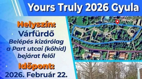 A vas�rnapi fut�verseny plak�tj�nak r�szlete. K�p forr�sa: Szervez�k   