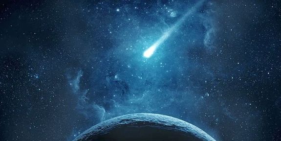 A kisbolyg� vagy aszteroida a t�rpebolyg�n�l kisebb, 1 m�terest�l, 1000 kilom�teres �tm�r�ig terjed�, szab�lytalan alak�, szil�rd anyag� �gitest, amely nem rendelkezik atmoszf�r�val, �s csillag k�r�l kering. Forr�s: Wikip�dia. A k�p illusztr�ci�. K�p: Shutterstock