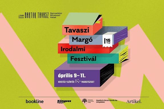 A 15. Marg� Irodalmi Fesztiv�lt �prilis 9. �s 11. k�z�tt rendezik meg a margitszigeti Krist�ly Sz�nt�ren. K�p forr�sa: Marg� Irodalmi Fesztiv�l Facebook-oldala